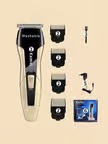 Picture of Kemei KM-5015 Professional Trimmer for Men & Women (Black & Gold)