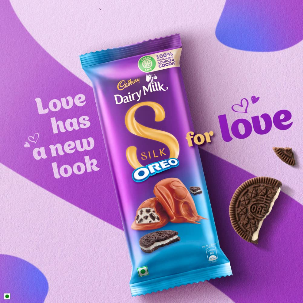 Cadbury Dairy Milk Silk Oreo Chocolate Bar 130gm IDConline shop bangladeshothoba.com