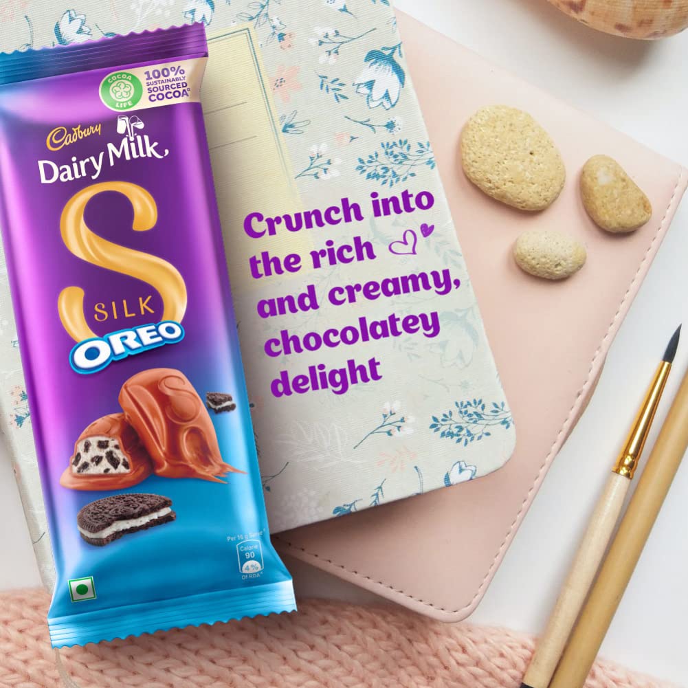 Cadbury Dairy Milk Silk Oreo Chocolate Bar 130gm IDConline shop bangladeshothoba.com