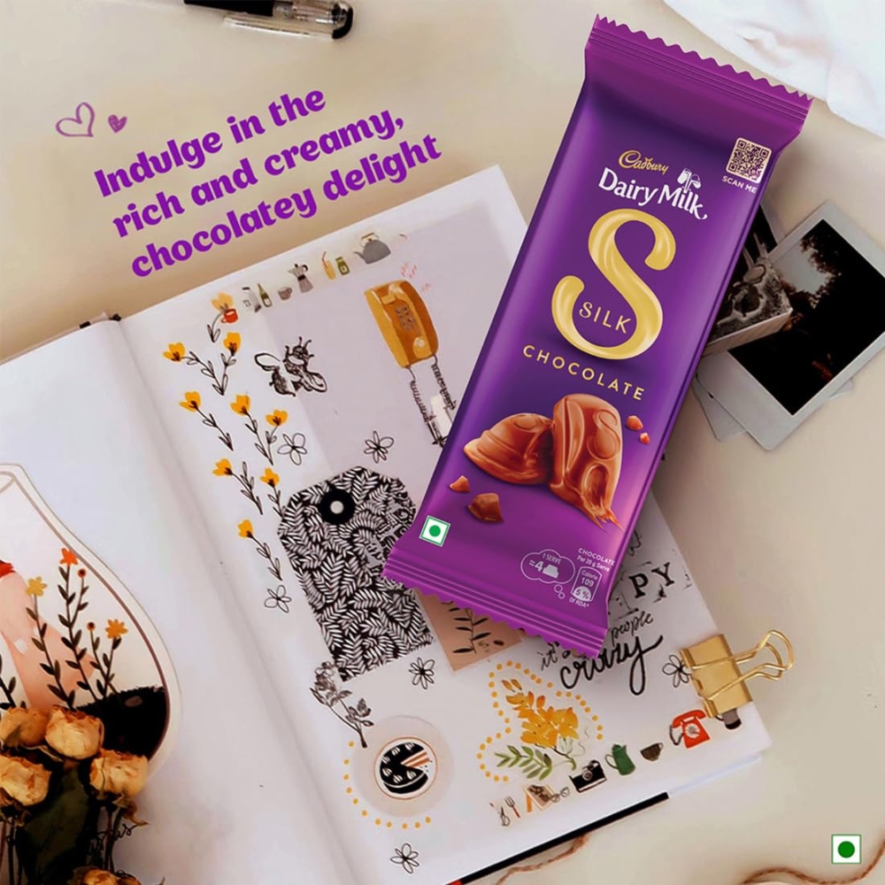 Cadbury Dairy Milk Silk Plain Chocolate 40gm IDConline shop bangladeshothoba.com Cadbury Dairy Milk Silk Plain Chocolate 40gm IDConline shop bangladeshothoba.com