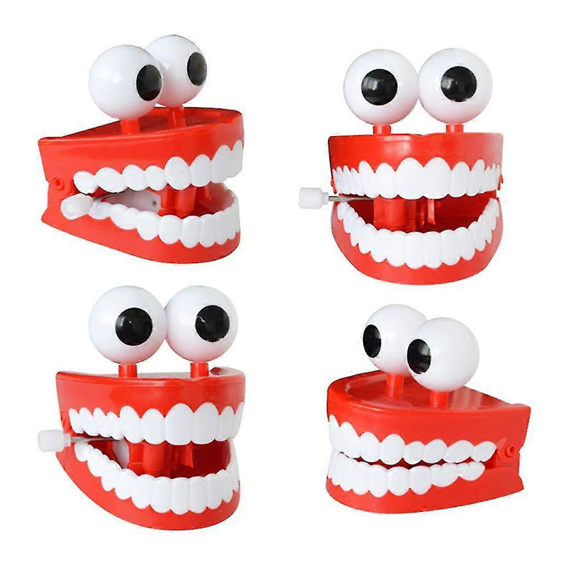 Picture of Tooth Toy Chattering Teeth Joke Toys Desktop Toys Dentist Gifts