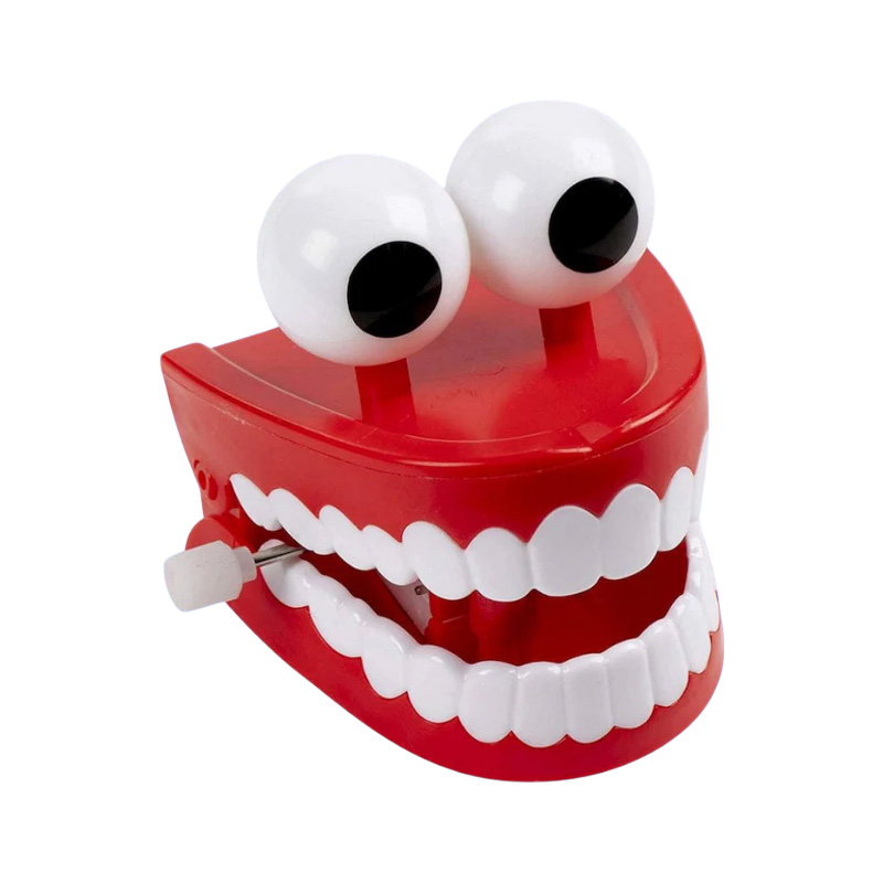 Picture of Tooth Toy Chattering Teeth Joke Toys Desktop Toys Dentist Gifts