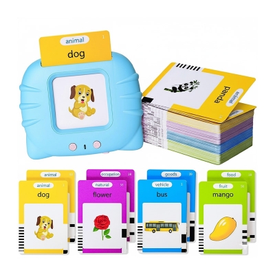 Picture of Talking Flash Cards (English), Learning Sensory Toys, 224 Sight Words Speech Therapy Kids Toys Beginner, Birthday Gift for Little Boys and Girls (Best Price Challenge)