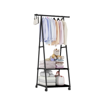 Picture of Floor-standing Coat Rack Bedroom DIY Wardrobe Clothes Storage Rack Triangle Clothing Hanger Home Balcony Simple Drying Hanger Picture of Floor-standing Coat Rack Bedroom DIY Wardrobe Clothes Storage Rack Triangle Clothing Hanger Home Balcony Simple Drying Hanger