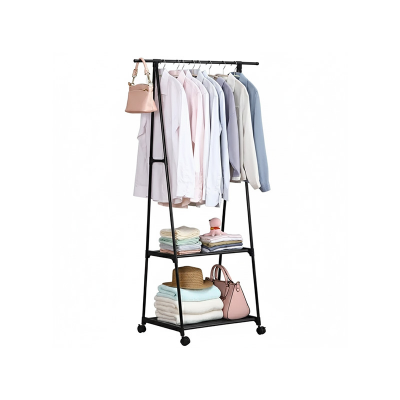 Picture of Floor-standing Coat Rack Bedroom DIY Wardrobe Clothes Storage Rack Triangle Clothing Hanger Home Balcony Simple Drying Hanger Picture of Floor-standing Coat Rack Bedroom DIY Wardrobe Clothes Storage Rack Triangle Clothing Hanger Home Balcony Simple Drying Hanger