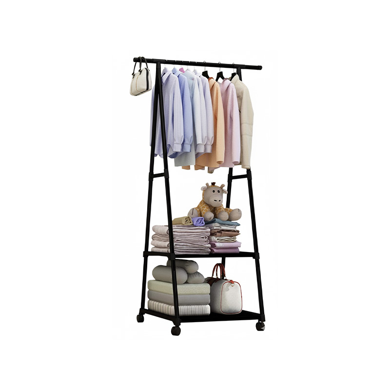 Picture of Floor-standing Coat Rack Bedroom DIY Wardrobe Clothes Storage Rack Triangle Clothing Hanger Home Balcony Simple Drying Hanger Picture of Floor-standing Coat Rack Bedroom DIY Wardrobe Clothes Storage Rack Triangle Clothing Hanger Home Balcony Simple Drying Hanger