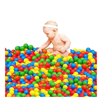 Picture of Beautiful Plastic Ocean Balls - 48pcs - Multi-color