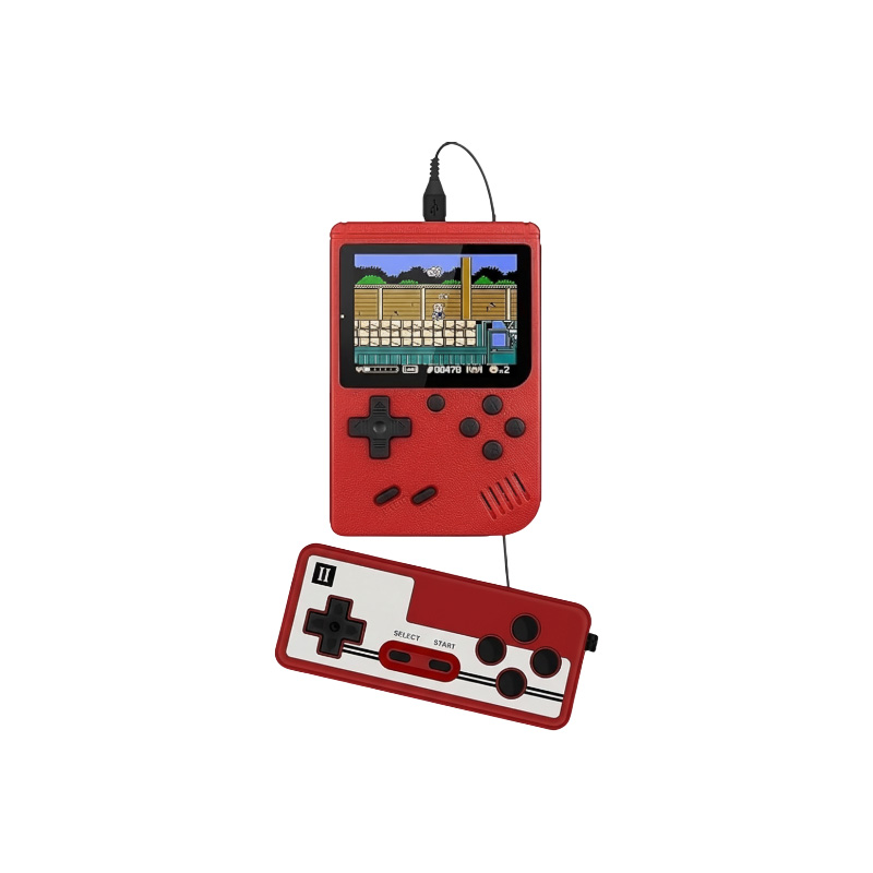 Picture of Handheld Gaming SUP Console Video Game Box with Double Remote 400 Retro Games with Television Support SUP Gaming Box for Kids 3 Inch LED Screen