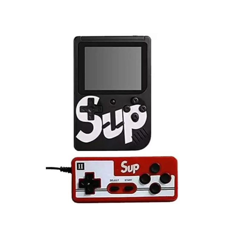 Picture of Handheld Gaming SUP Console Video Game Box with Double Remote 400 Retro Games with Television Support SUP Gaming Box for Kids 3 Inch LED Screen