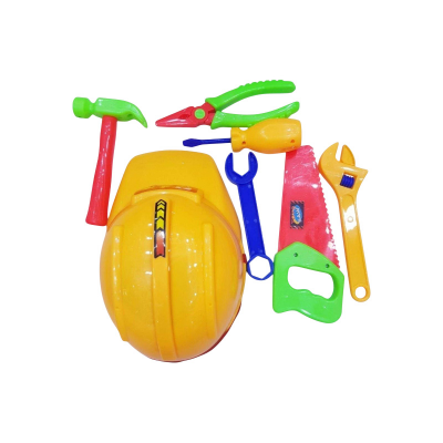 Picture of Construction Helmet With Mechanic Tools Toy - Toys