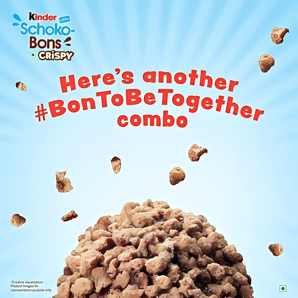 Kinder Schoko-Bons Crispy 4pcs Milk And Cocoa Flavor 22.4 gm IDConline shop bangladeshothoba.com Kinder Schoko-Bons Crispy 4pcs Milk And Cocoa Flavor 22.4 gm IDConline shop bangladeshothoba.com