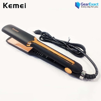 Picture of Kemei KM-458 StraightCare Essential Hair Straightener for Women Picture of Kemei KM-458 StraightCare Essential Hair Straightener for Women