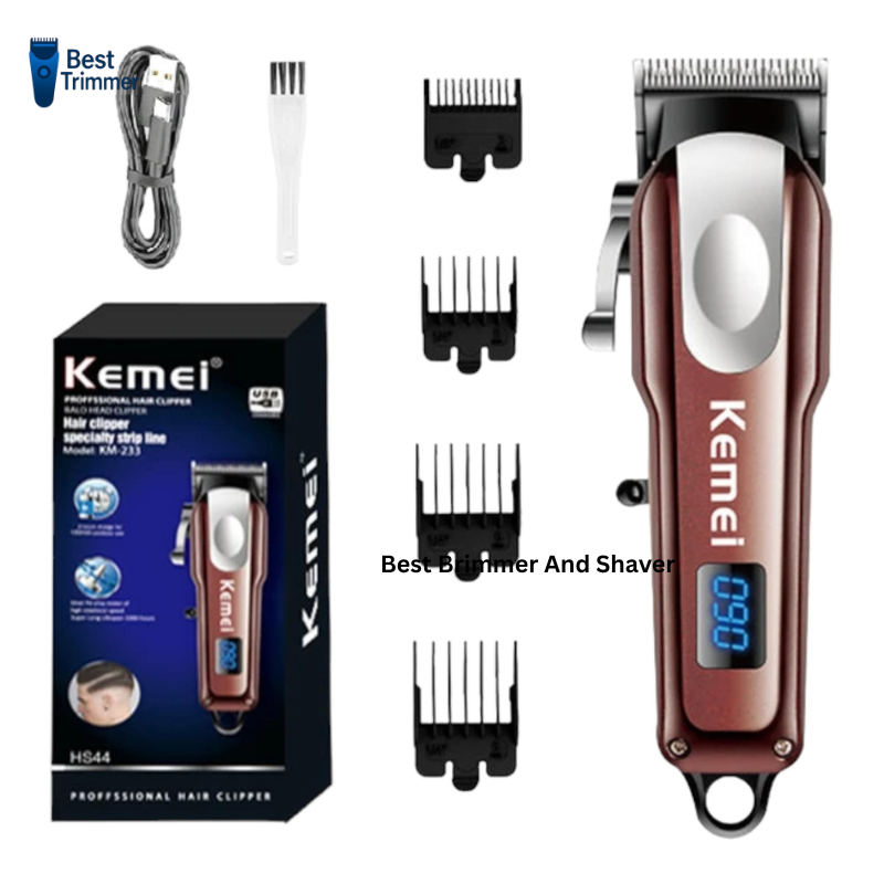 Picture of Kemei KM-233 Rechargeable Hair & Beard Trimmer