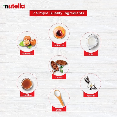 Nutella Chocolate Hazelnut Bread Spread 350gm IDConline shop bangladeshothoba.com
