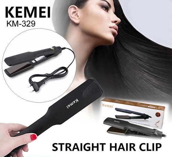Picture of Kemei KM-329 Hair Straightener Black Picture of Kemei KM-329 Hair Straightener Black