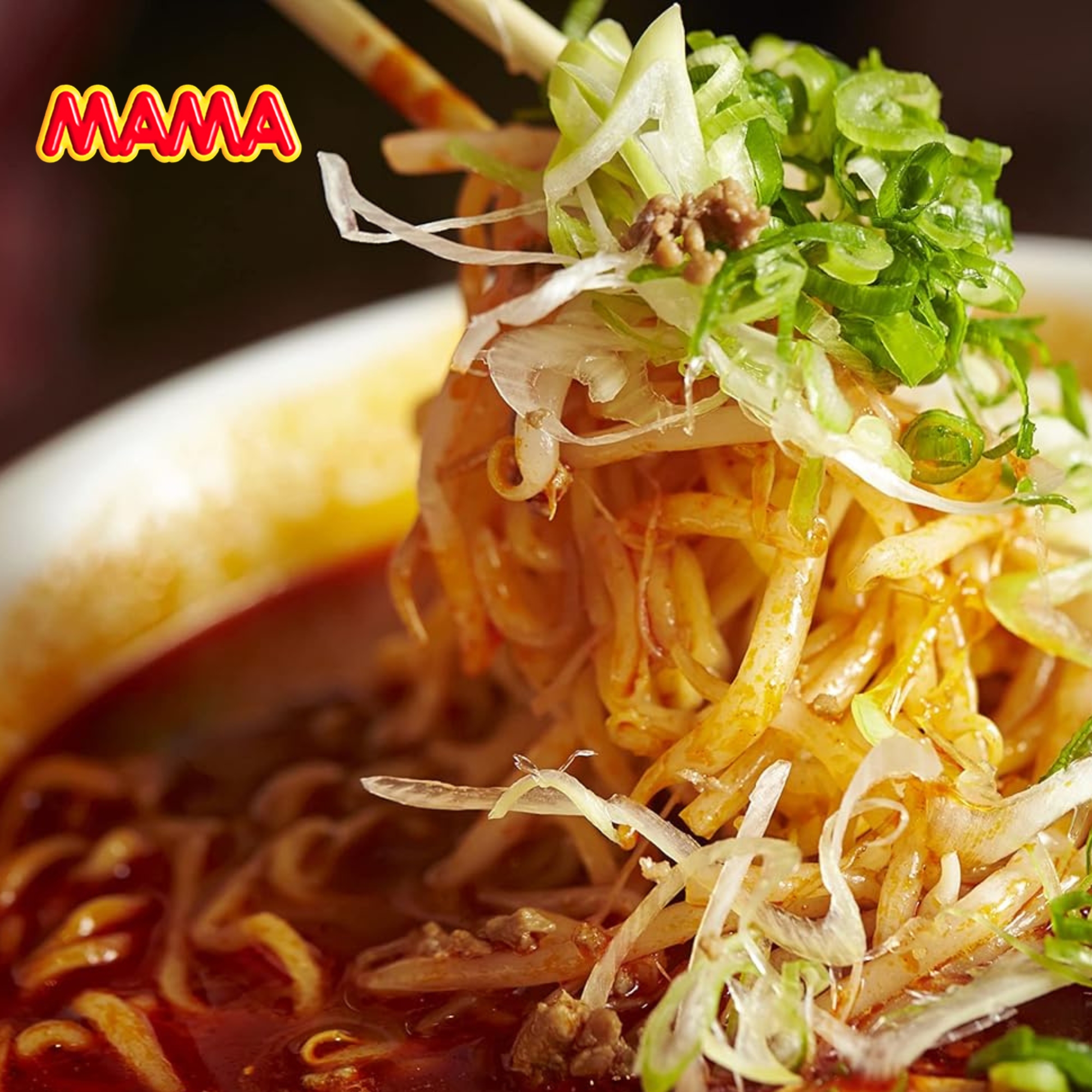 Picture of Mama Oriental Style Instant Noodles Hot & Spicy Flavour 90gm Picture of Mama Oriental Style Instant Noodles Hot & Spicy Flavour 90gm