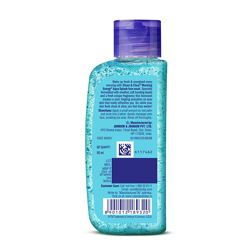 Clean & Clear Morning Energy Aqua Splash Face Wash 50ml IDConline shop bangladeshothoba.com Clean & Clear Morning Energy Aqua Splash Face Wash 50ml IDConline shop bangladeshothoba.com