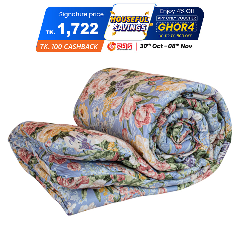 Picture of Monsoon Blooms Comforter – Heather Blue Picture of Monsoon Blooms Comforter – Heather Blue