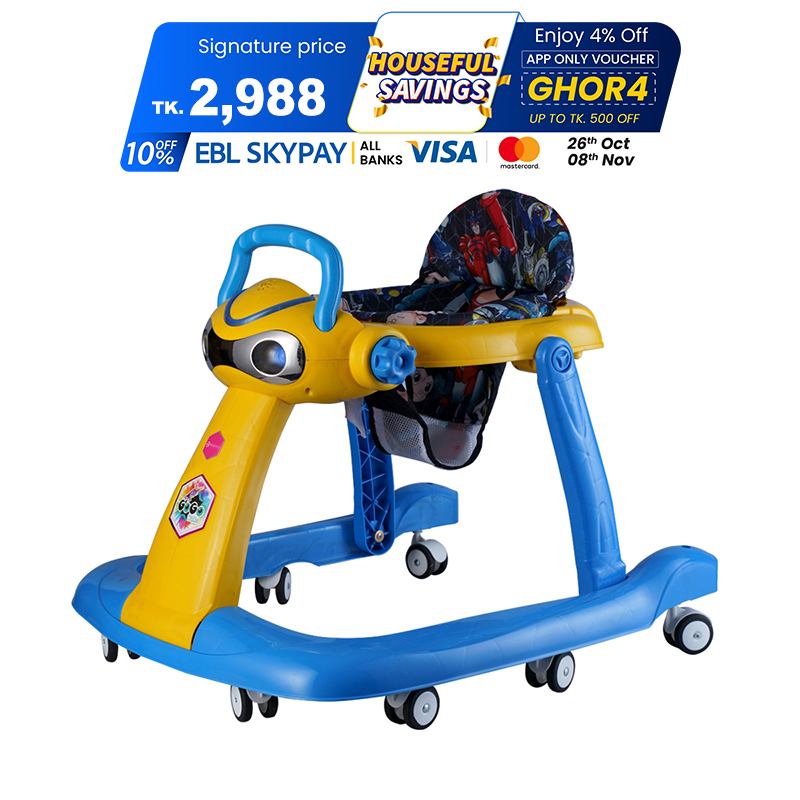 Picture of GoGo baby Walker - New Black White ACI for kids