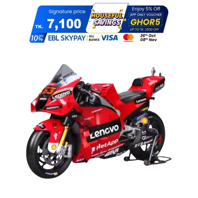 Picture of Maisto 1:6 2022 Moto GP Ducati Lenovo Team #63 Diecast Model Edition Moto Alloy Luxury Vehicle Motorcycle Toys Collection Gift