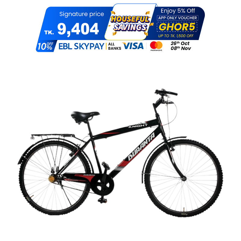 Picture of Duranta Knight Black Gents Bicycle 26"