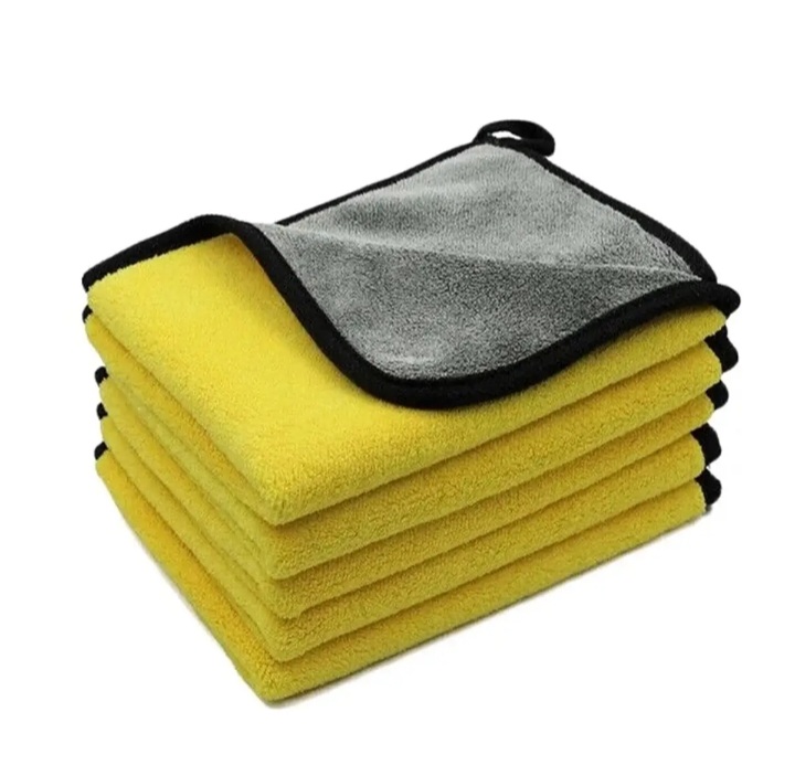Picture of Soft Microfiber towel double layer for bike clean Picture of Soft Microfiber towel double layer for bike clean