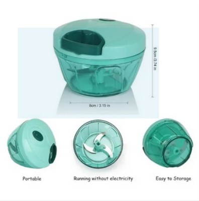 Picture of Simplify Food Preparation With The Anjani Brand Large Handy And Compact Chopper, Featuring Stainless Steel Blades For Efficient Chopping Picture of Simplify Food Preparation With The Anjani Brand Large Handy And Compact Chopper, Featuring Stainless Steel Blades For Efficient Chopping