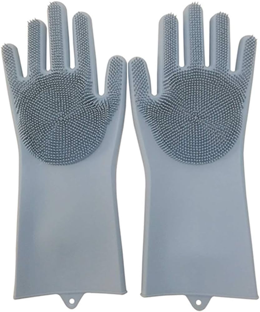 Picture of Silicon dish washing kitchen hand gloves for women Picture of Silicon dish washing kitchen hand gloves for women