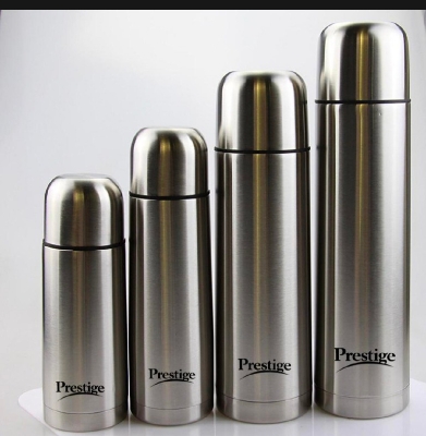 Picture of PRESTIGE ALL STEEL HOT/ COLD WATER FLASK/TEA FLASKS/VACUUM BOTTLE 350ML-1000ML Picture of PRESTIGE ALL STEEL HOT/ COLD WATER FLASK/TEA FLASKS/VACUUM BOTTLE 350ML-1000ML