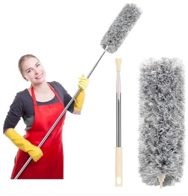 Picture of Microfiber Dusting Retractable Household Cleaner Feather Duster Car Sweeper From the Dust Brush Picture of Microfiber Dusting Retractable Household Cleaner Feather Duster Car Sweeper From the Dust Brush