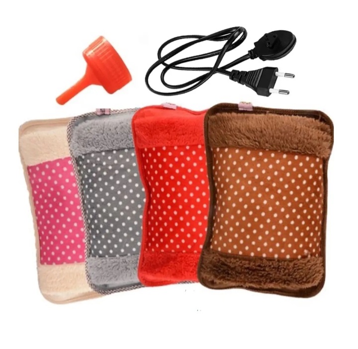 Picture of Electric hot water bag for pain remover - Multicolour - Hot water bag/pillow Picture of Electric hot water bag for pain remover - Multicolour - Hot water bag/pillow