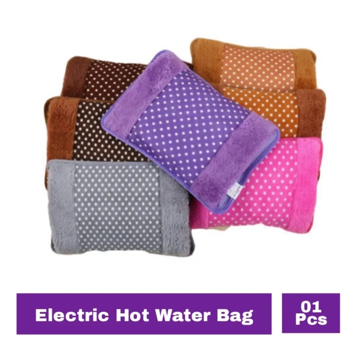 Picture of Electric hot water bag for pain remover - Multicolour - Hot water bag/pillow Picture of Electric hot water bag for pain remover - Multicolour - Hot water bag/pillow