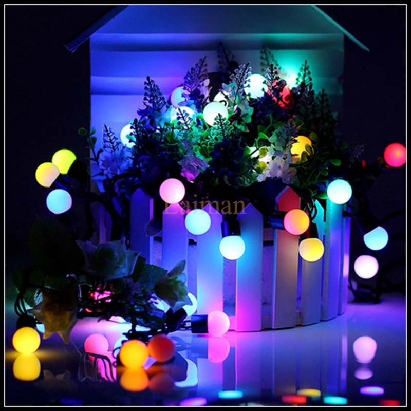 Picture of LED Ball Shaped String Fairy Lights Multi-color - Room Decoration Light Picture of LED Ball Shaped String Fairy Lights Multi-color - Room Decoration Light