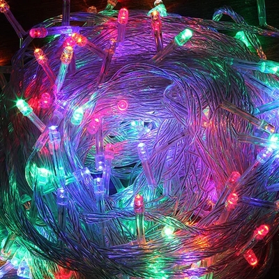 Picture of Multi Coloured Indoor & Outdoor Multi Function LED Fairy Lights Picture of Multi Coloured Indoor & Outdoor Multi Function LED Fairy Lights