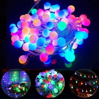 Picture of LED Ball Shaped String Fairy Lights Multicolor - Room De Picture of LED Ball Shaped String Fairy Lights Multicolor - Room De