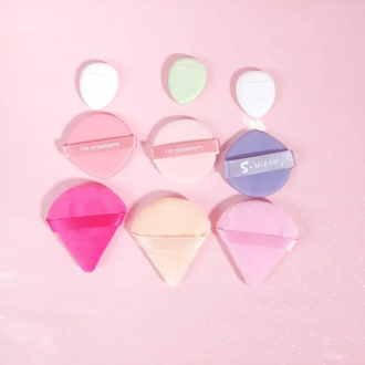 Picture of Kiss Lovely soft 9 Piece Makeup Puff Set 3 Shape Soft Cushion Puff Picture of Kiss Lovely soft 9 Piece Makeup Puff Set 3 Shape Soft Cushion Puff