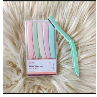 Picture of Eyebrow razor set_5 multicolor razors_Keli Eyebrow Razor