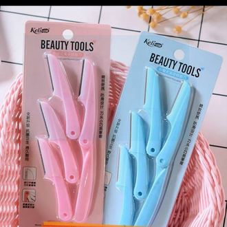 Picture of Eyebrow Razor Pack of 4 Foldable Eyebrow Facial Hair Removal, Shaper, and Trimmer - Keli Picture of Eyebrow Razor Pack of 4 Foldable Eyebrow Facial Hair Removal, Shaper, and Trimmer - Keli