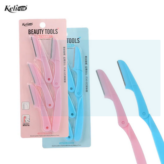 Picture of Eyebrow Razor Pack of 4 Foldable Eyebrow Facial Hair Removal, Shaper, and Trimmer - Keli Picture of Eyebrow Razor Pack of 4 Foldable Eyebrow Facial Hair Removal, Shaper, and Trimmer - Keli