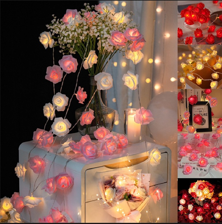 Picture of rose fiary lights Picture of rose fiary lights