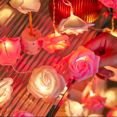 Picture of rose fiary lights Picture of rose fiary lights