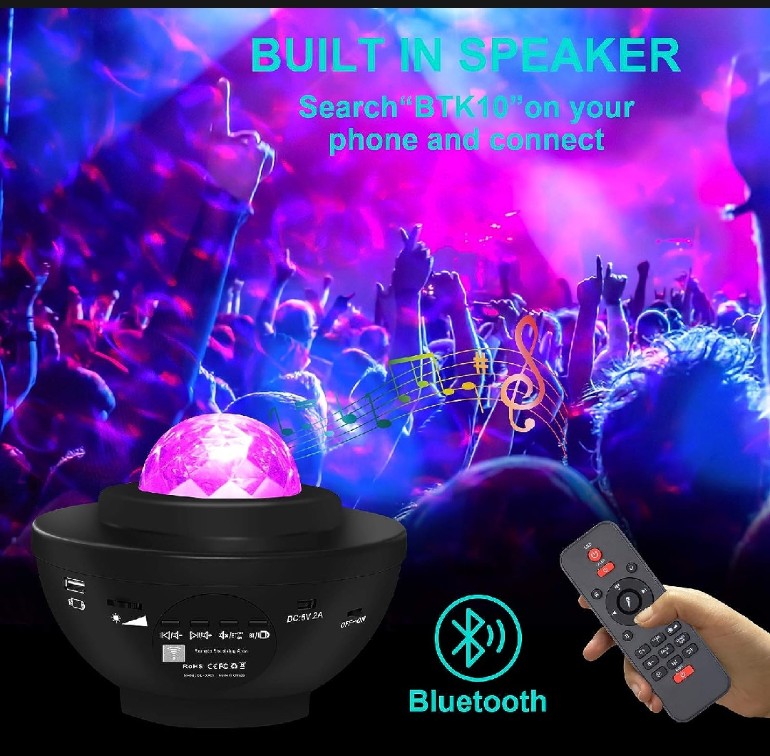 Picture of Galaxy projector led night light Picture of Galaxy projector led night light