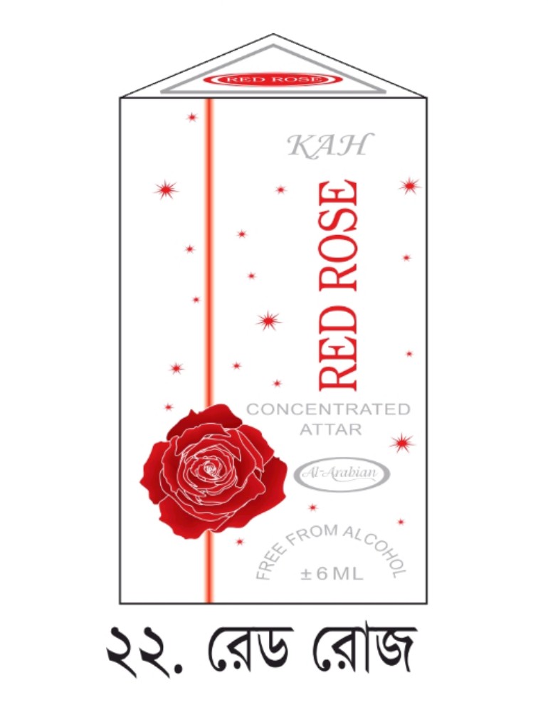 Picture of Red Rose Attar 6ml by AL Arabian/KHK