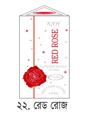 Picture of Red Rose Attar 6ml by AL Arabian/KHK
