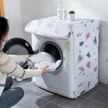 Picture of Dustproof Washing Machine Cover-Multicolor Picture of Dustproof Washing Machine Cover-Multicolor