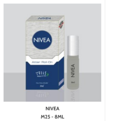 Picture of NiIVEAA By Alif Attar Long Lasting Roll On Non Alcoholic Perfume (১০০% হালাল) - 8ml Picture of NiIVEAA By Alif Attar Long Lasting Roll On Non Alcoholic Perfume (১০০% হালাল) - 8ml