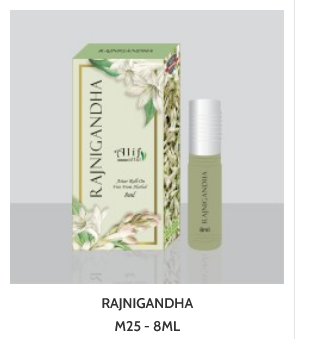 Picture of RAJNIGANDHA By Alif Attar Long Lasting Roll On Non Alcoholic Perfume (১০০% হালাল) - 8ml Picture of RAJNIGANDHA By Alif Attar Long Lasting Roll On Non Alcoholic Perfume (১০০% হালাল) - 8ml