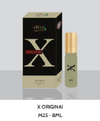 Picture of X ORIGINAL By Alif Attar Long Lasting Roll On Non Alcoholic Perfume (১০০% হালাল) - 8ml Picture of X ORIGINAL By Alif Attar Long Lasting Roll On Non Alcoholic Perfume (১০০% হালাল) - 8ml
