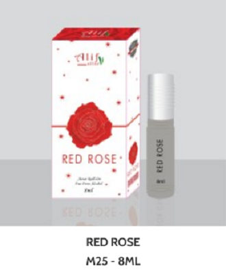 Picture of RED ROSE By Alif Attar Long Lasting Roll On Non Alcoholic Perfume (১০০% হালাল) - 8ml Picture of RED ROSE By Alif Attar Long Lasting Roll On Non Alcoholic Perfume (১০০% হালাল) - 8ml