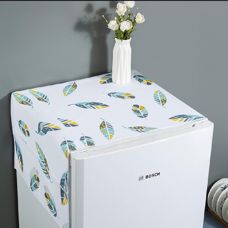 Picture of Dustproof Fridge Cover - Multicolor Picture of Dustproof Fridge Cover - Multicolor